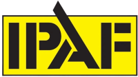 Official IPAF certification logo displayed in the footer