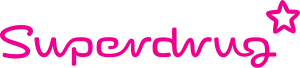 Logo representing Superdrug as a trusted partner